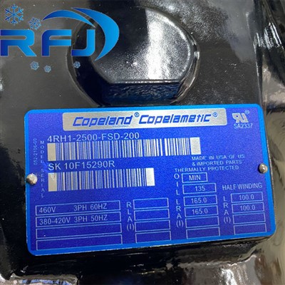 نیم ہرمیٹک کمپریسر برائے Copeland 4RH1-2500-FSD-200